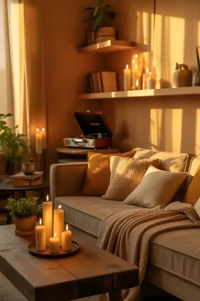  Scent and Sound for a Cozy Atmosphere