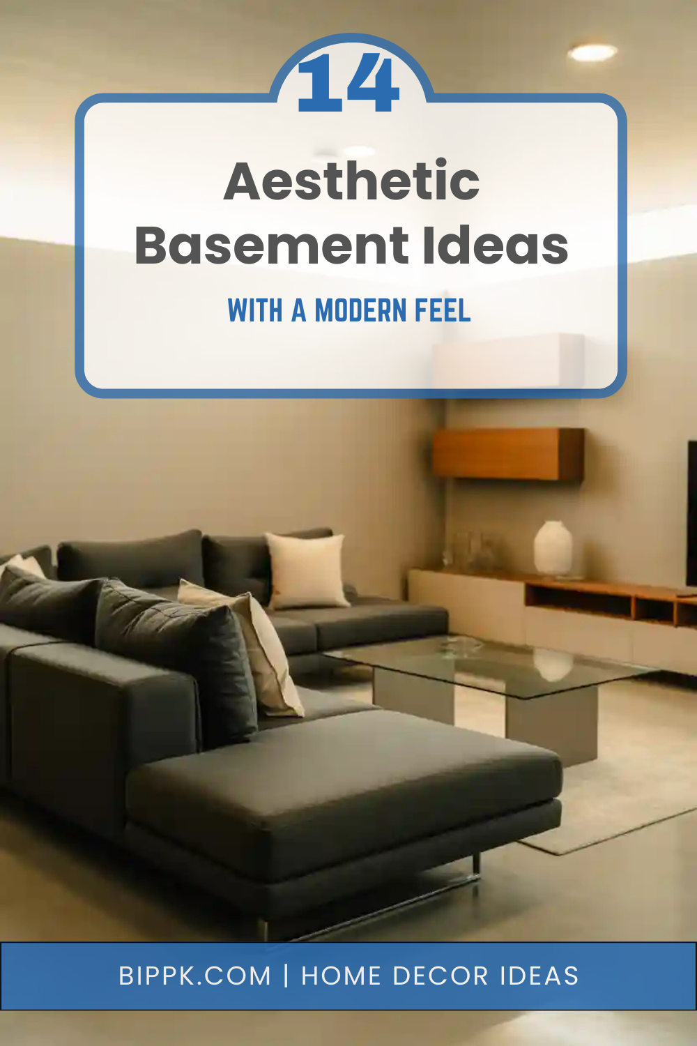 14 Aesthetic Basement Ideas with a Modern Feel