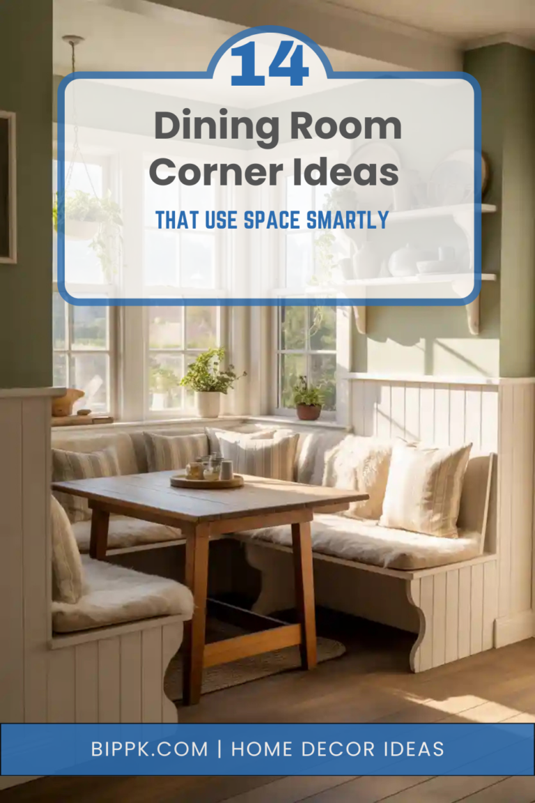 14 Dining Room Corner Ideas That Use Space Smartly
