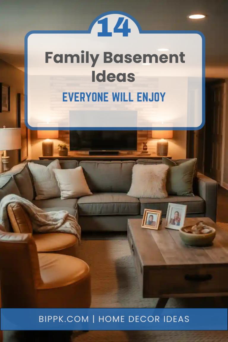 14 Family Basement Ideas Everyone Will Enjoy