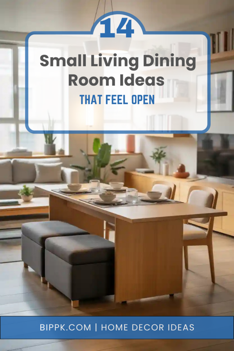 14 Small Living Dining Room Ideas That Feel Open