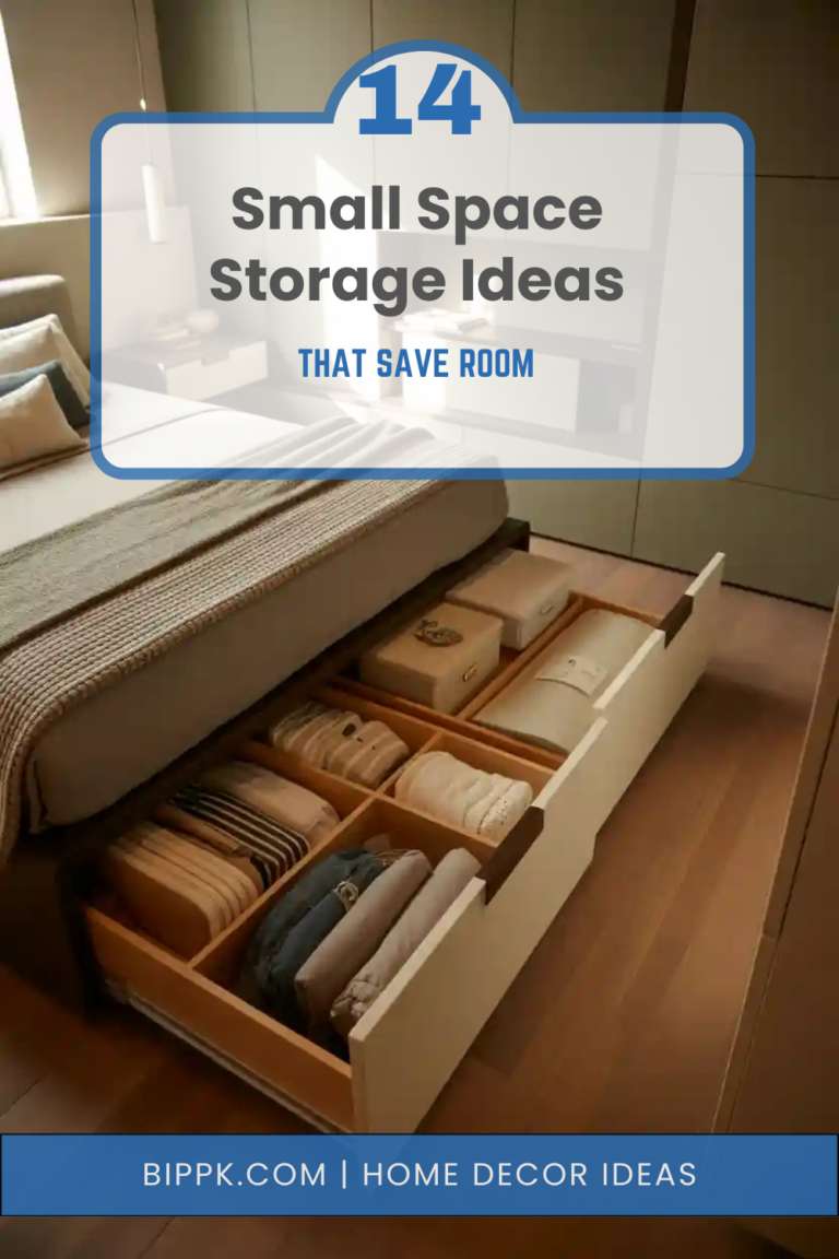 14 Small Space Storage Ideas That Save Room