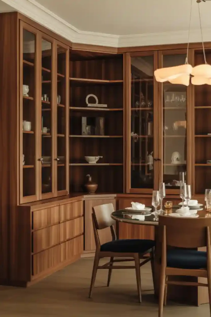 Custom Floor-to-Ceiling Corner Storage