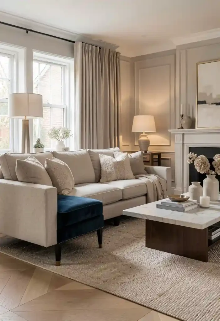  Layered Textures: Velvet Meets Linen