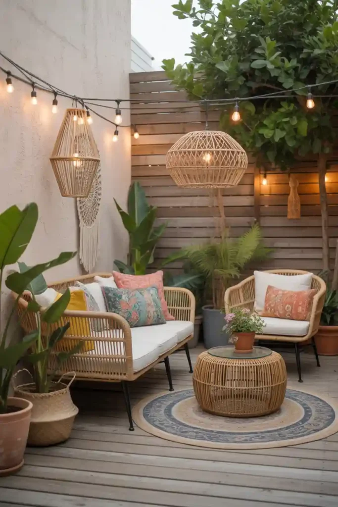 Outdoor Boho Spaces