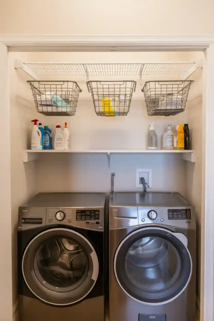  Under-Shelf Hanging Storage Baskets