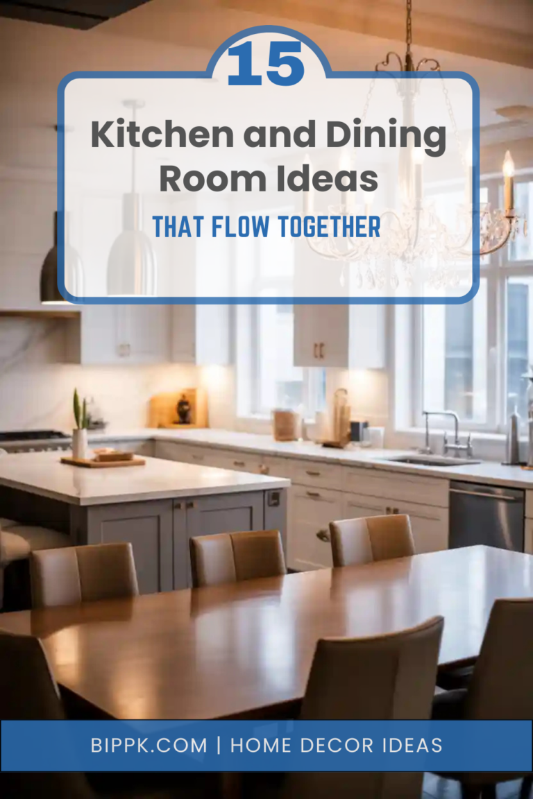 15 Kitchen and Dining Room Ideas That Flow Together