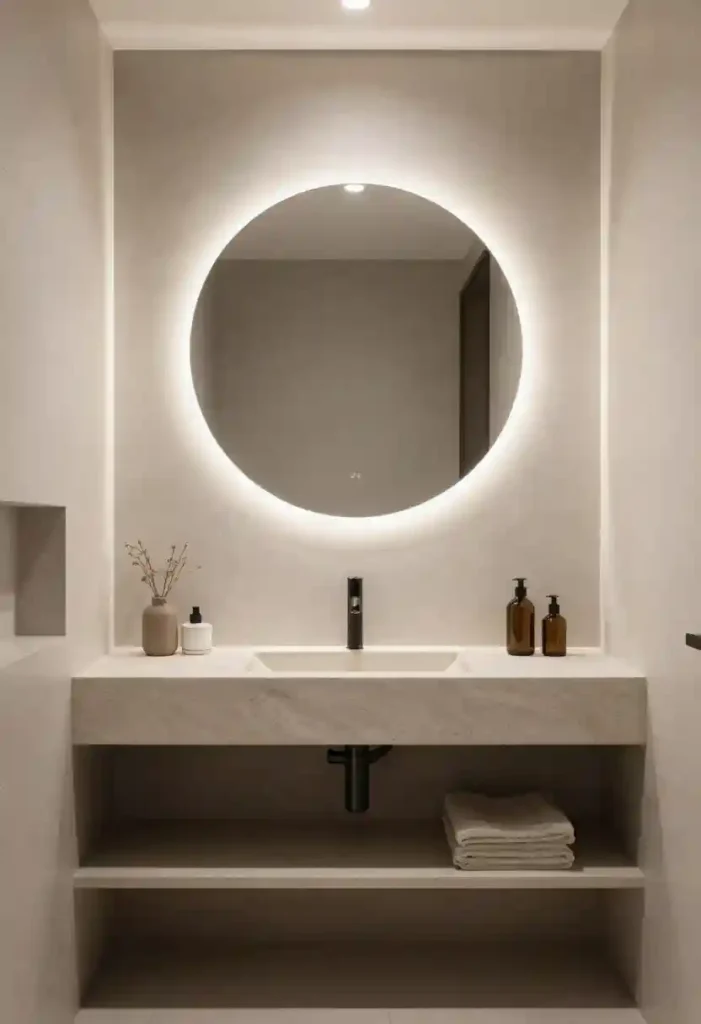 Backlit LED Mirror