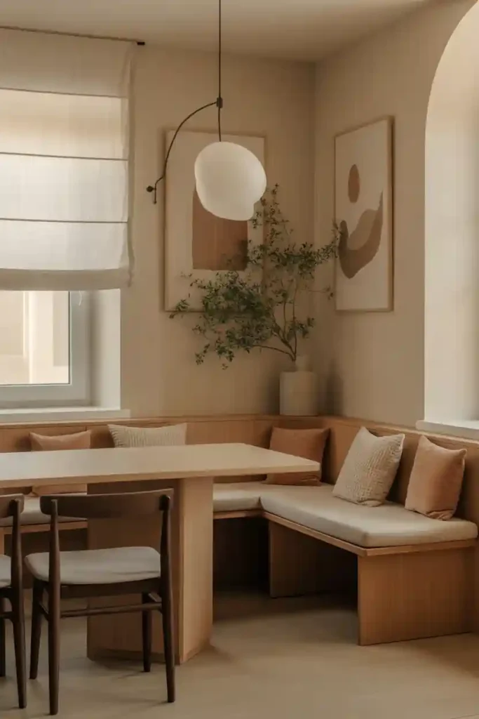 Built-In Dining Bench Seating