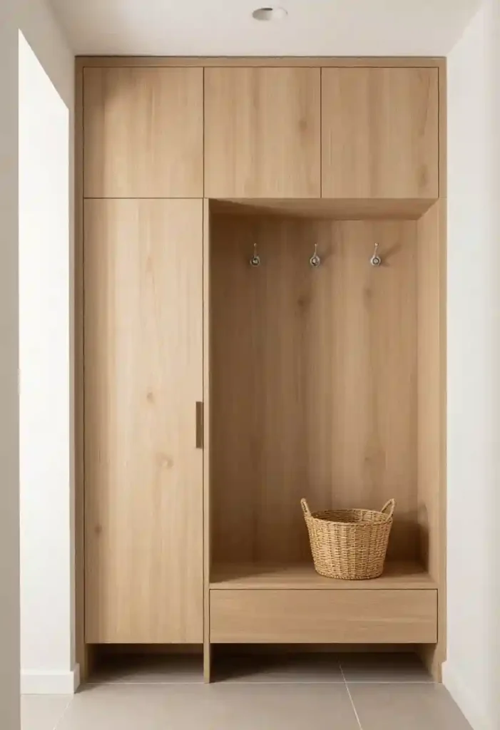 Built-In Entryway Cabinets