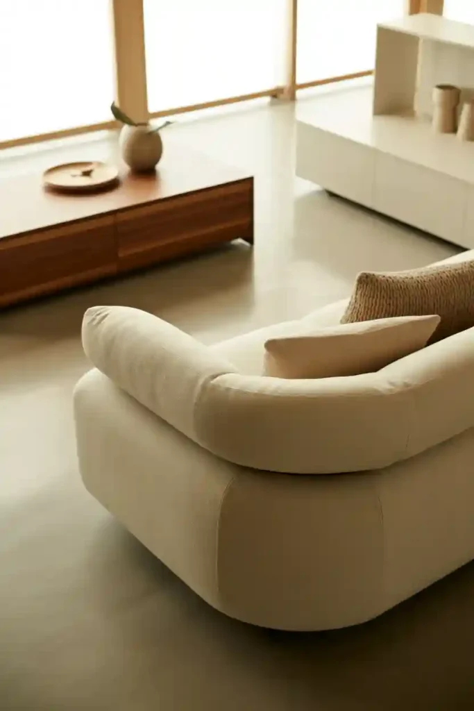 Clean-Lined Furniture with Soft Silhouettes