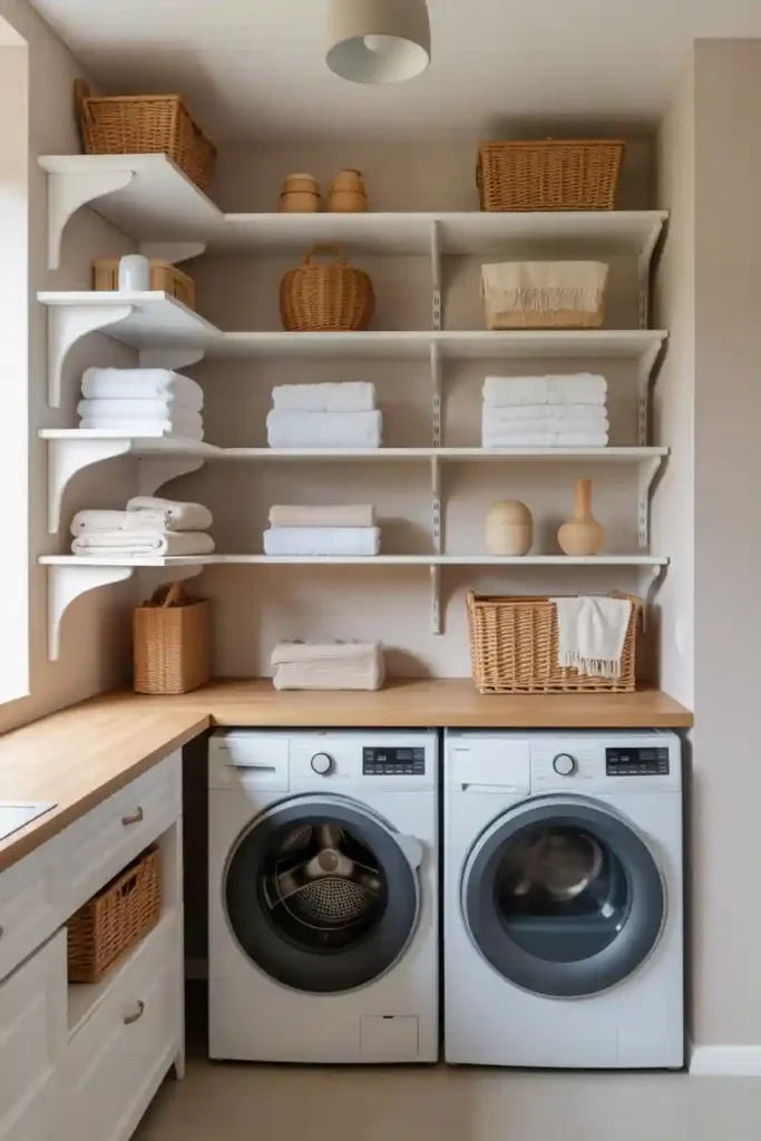 Corner Wraparound Shelving