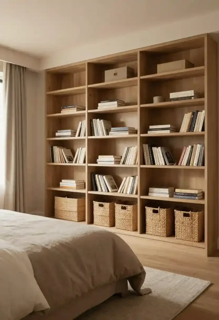 Floor-to-Ceiling Built-In Bookshelf