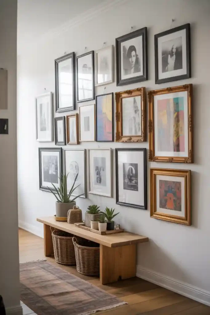 Gallery Wall of Art and Photography