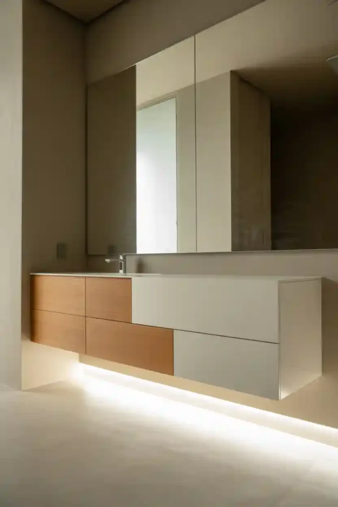 Minimalist Vanities and Clean Lines