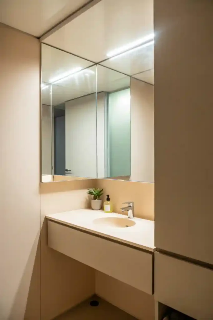 Add a Large Mirror to Reflect Light