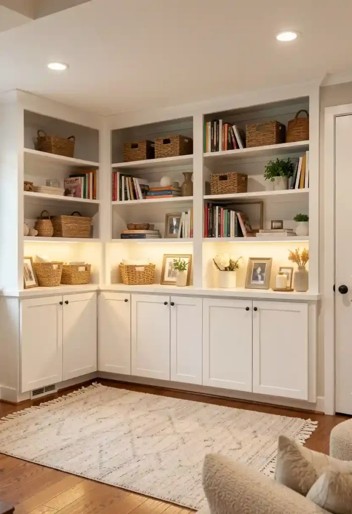 Built-In Storage and Shelving