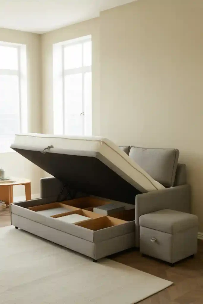  Choose Multifunctional Furniture