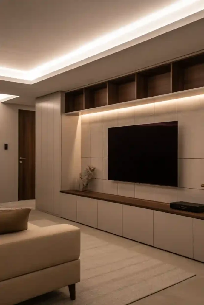 Incorporate a Built-In Media Wall