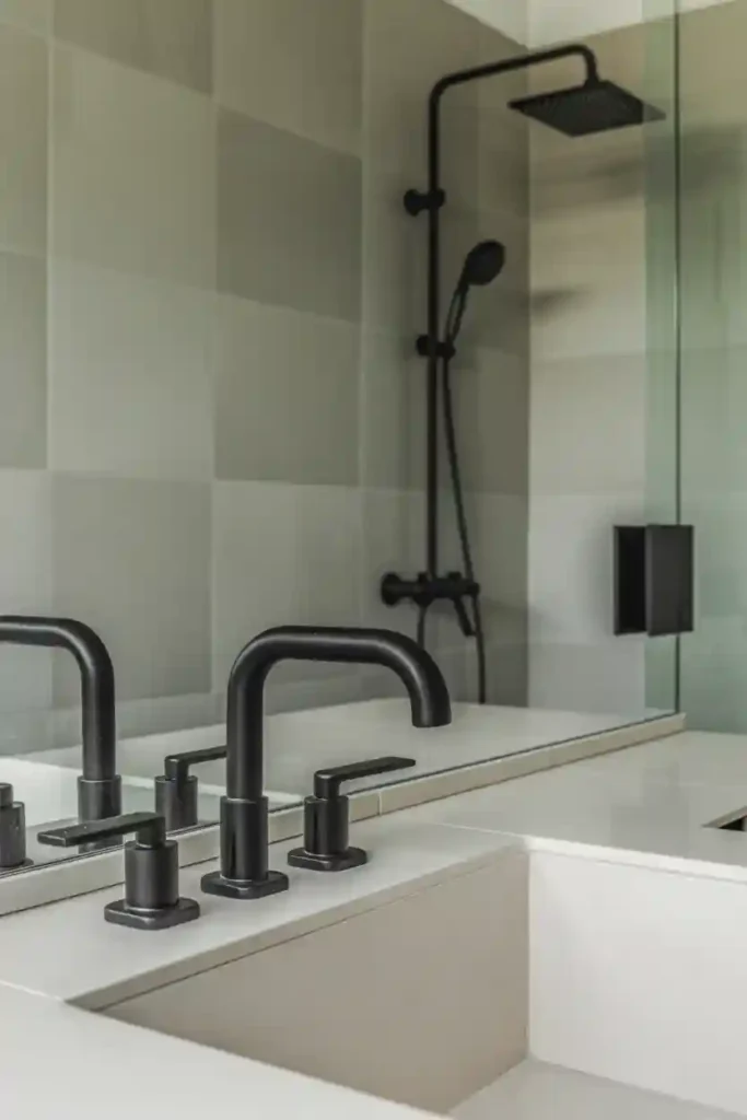 Matte Black Fixtures