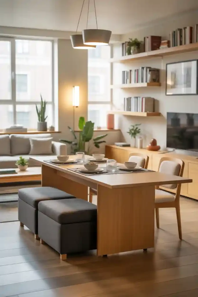 Multi-Functional Furniture Pieces