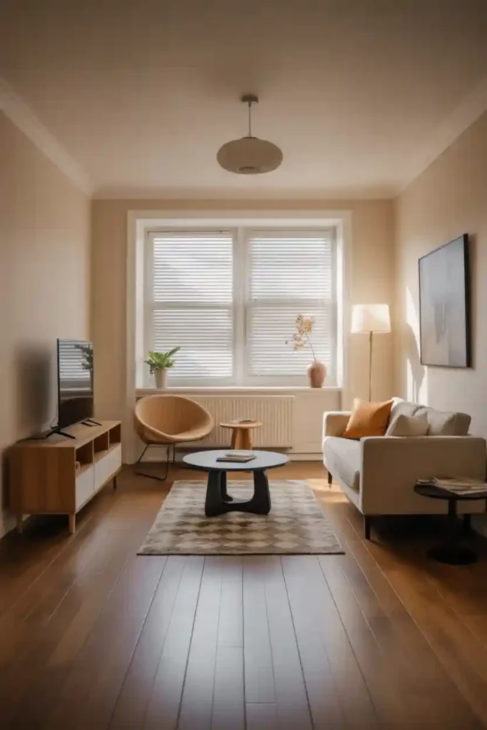 Rug Centered Under Coffee Table