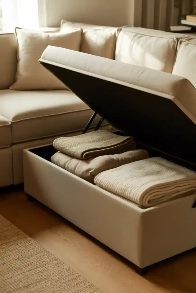 Stylish Storage Ottomans