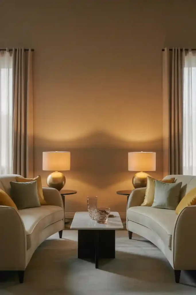 Symmetrical Seating Layout