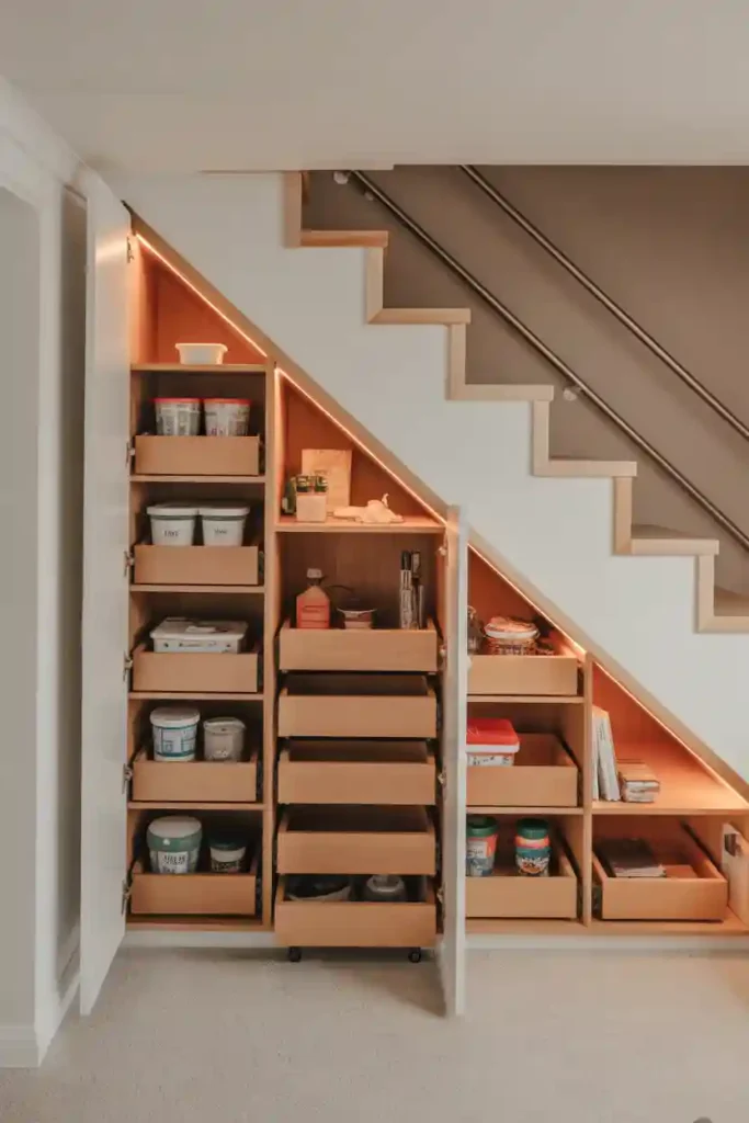Under-Stair Storage Solutions
