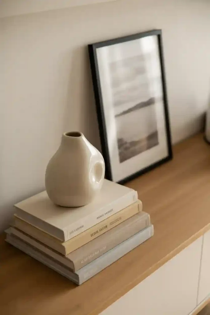 Use Books as a Base for Decorative Objects