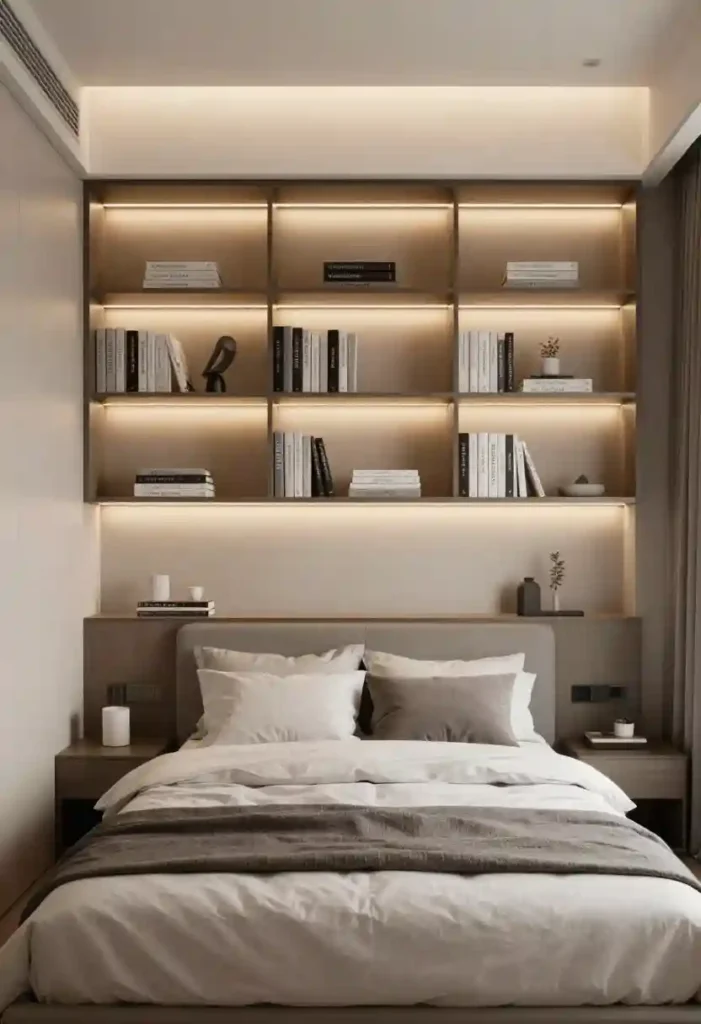 Bookshelf Headboard