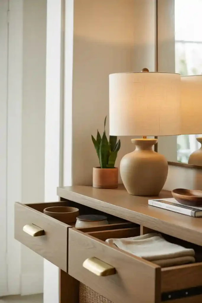 Console Tables with Storage