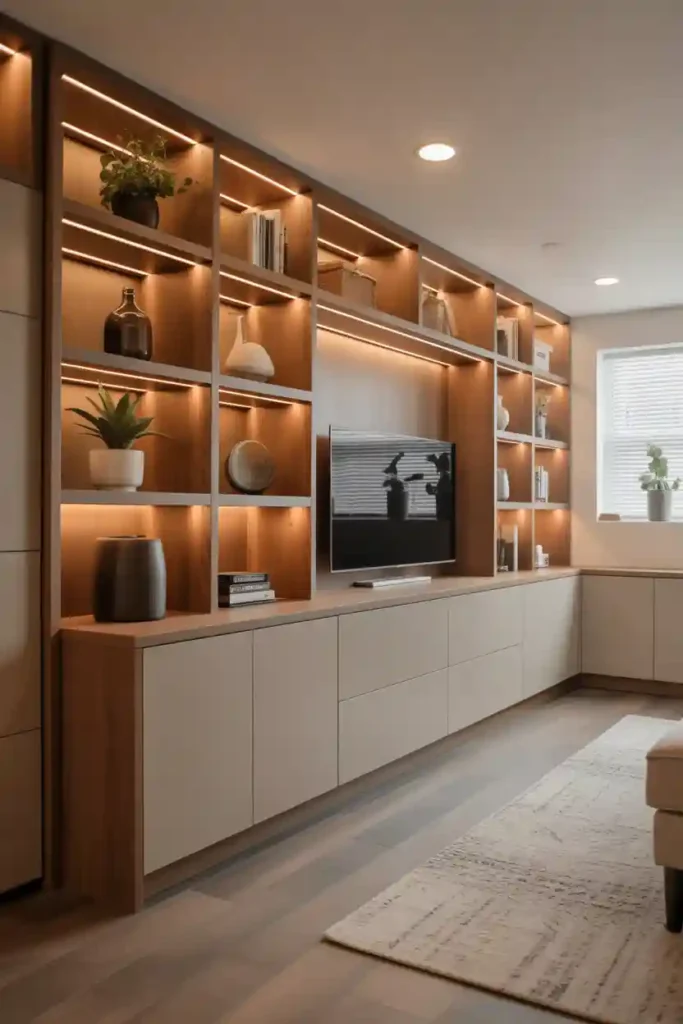 Install Built-In Storage Walls