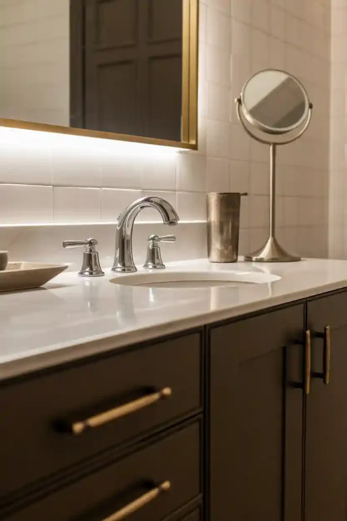 Mix Textures and Finishes for Depth