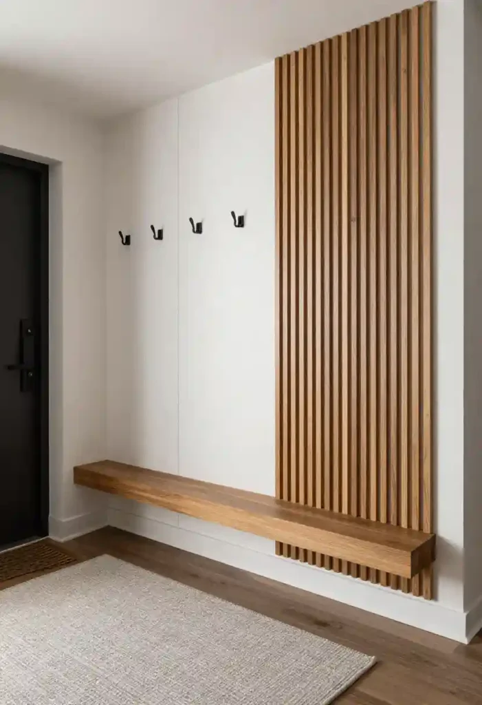 Wall Panels with Hidden Hooks