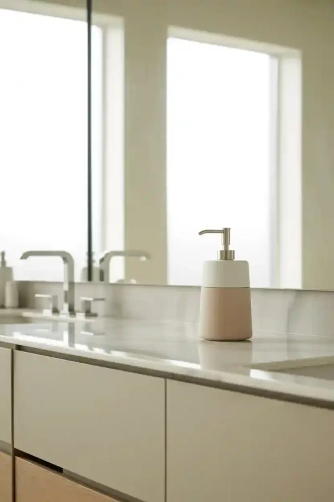 Add a Stylish Soap Dispenser