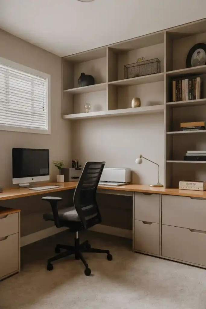 Basement Home Office