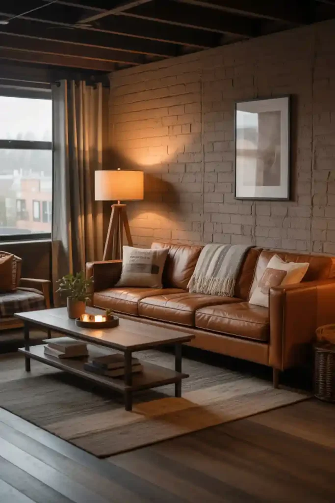 Cozy Rustic Lounge Area