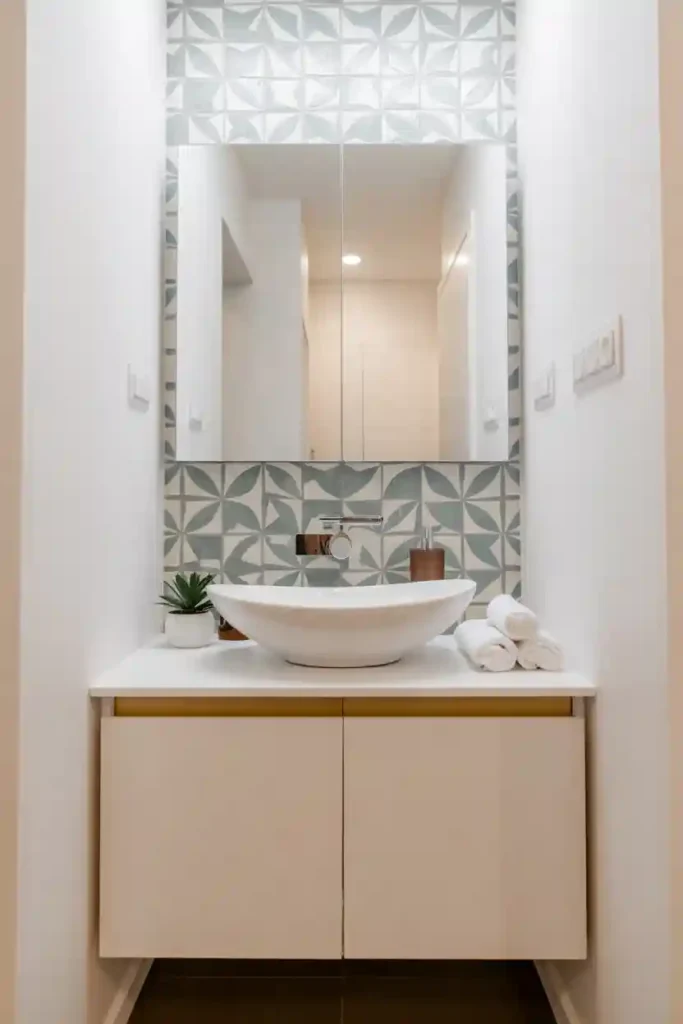 Incorporate Removable Wallpaper or Tiles