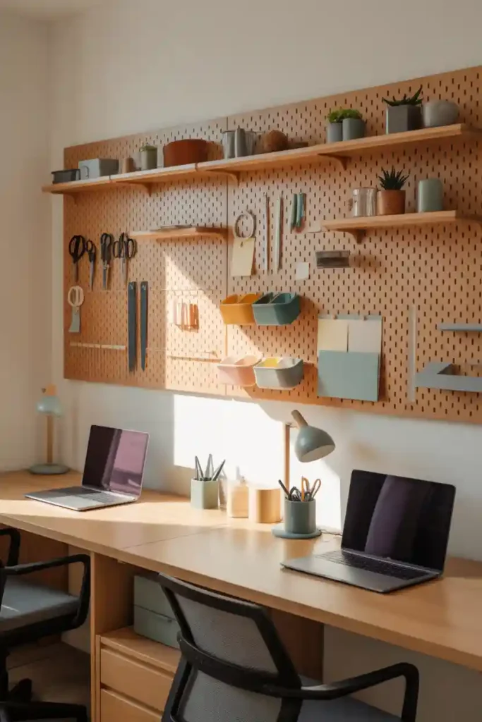 Pegboards for Customizable Organization