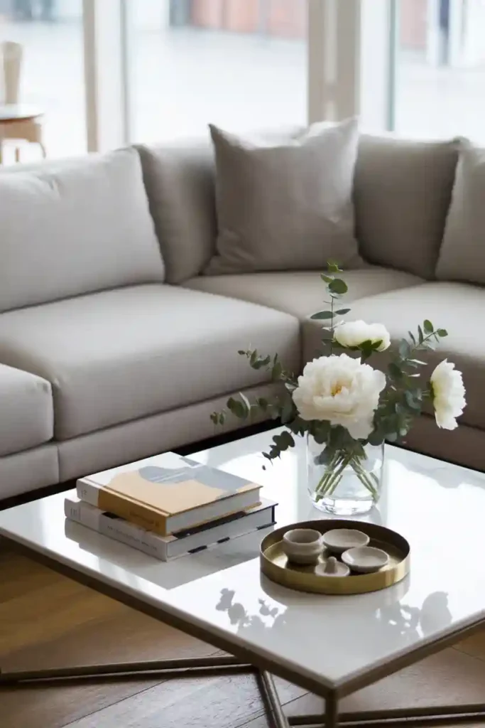 Style with a Statement Coffee Table