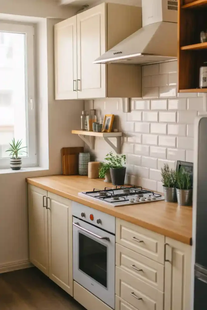  Temporary Backsplash in the Kitchen