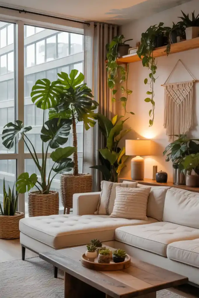 Add Greenery for Life and Freshness