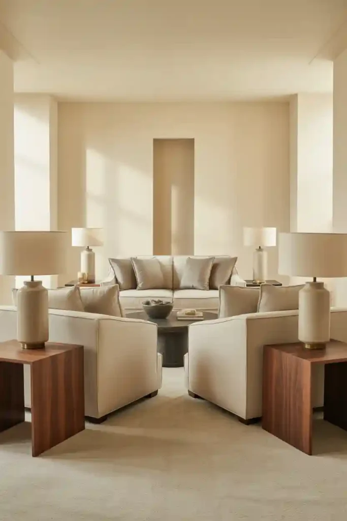 Balanced Furniture Layouts