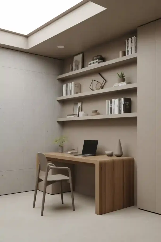 Design a Minimalist Home Office or Studio