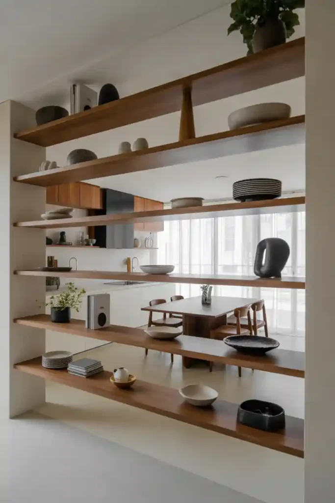 Open Shelving Transitions