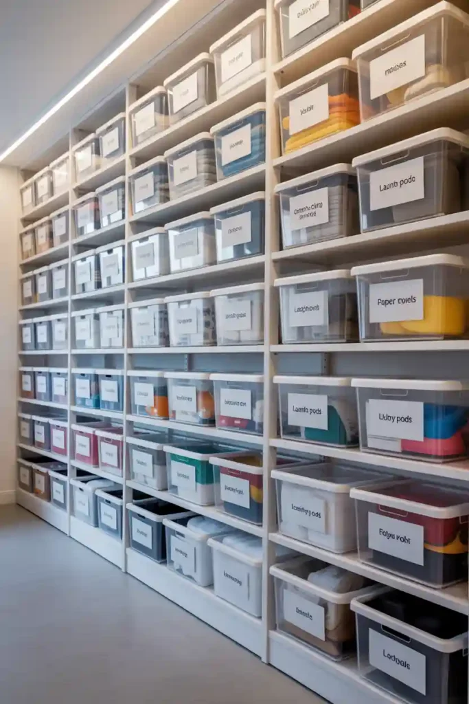  Stackable Storage Bins