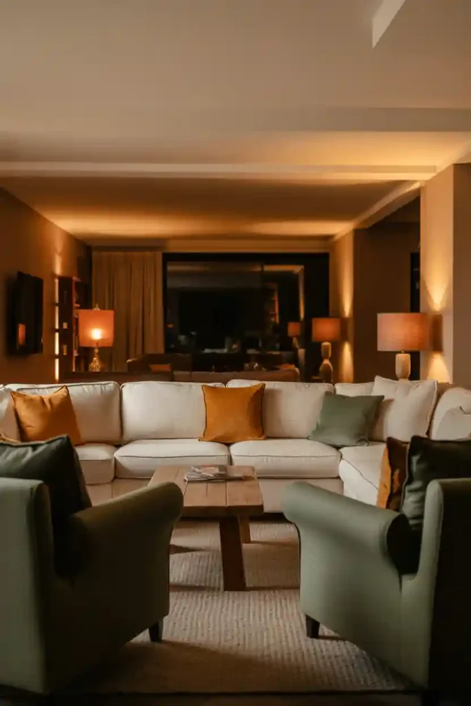 U-Shaped Seating Layout