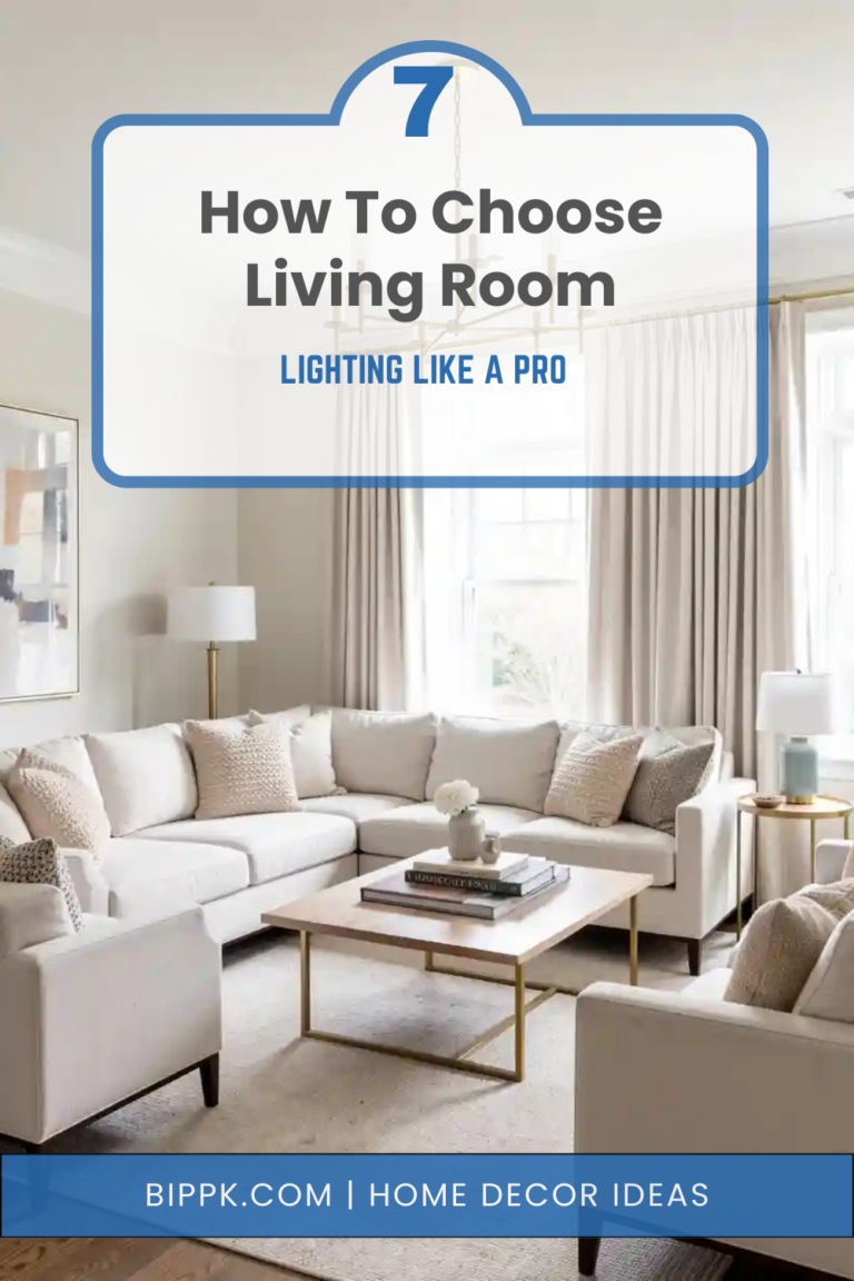 7 How To Choose Living Room Lighting Like a Pro