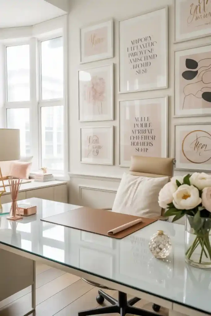 Add Inspirational Artwork and Personal Touches